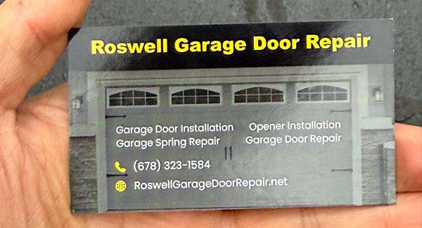 Roswell Garage Door Repair